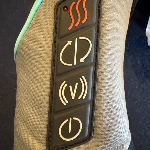 Homedics Heated Neck Massager in Black and Teal - Picture 3 of 6